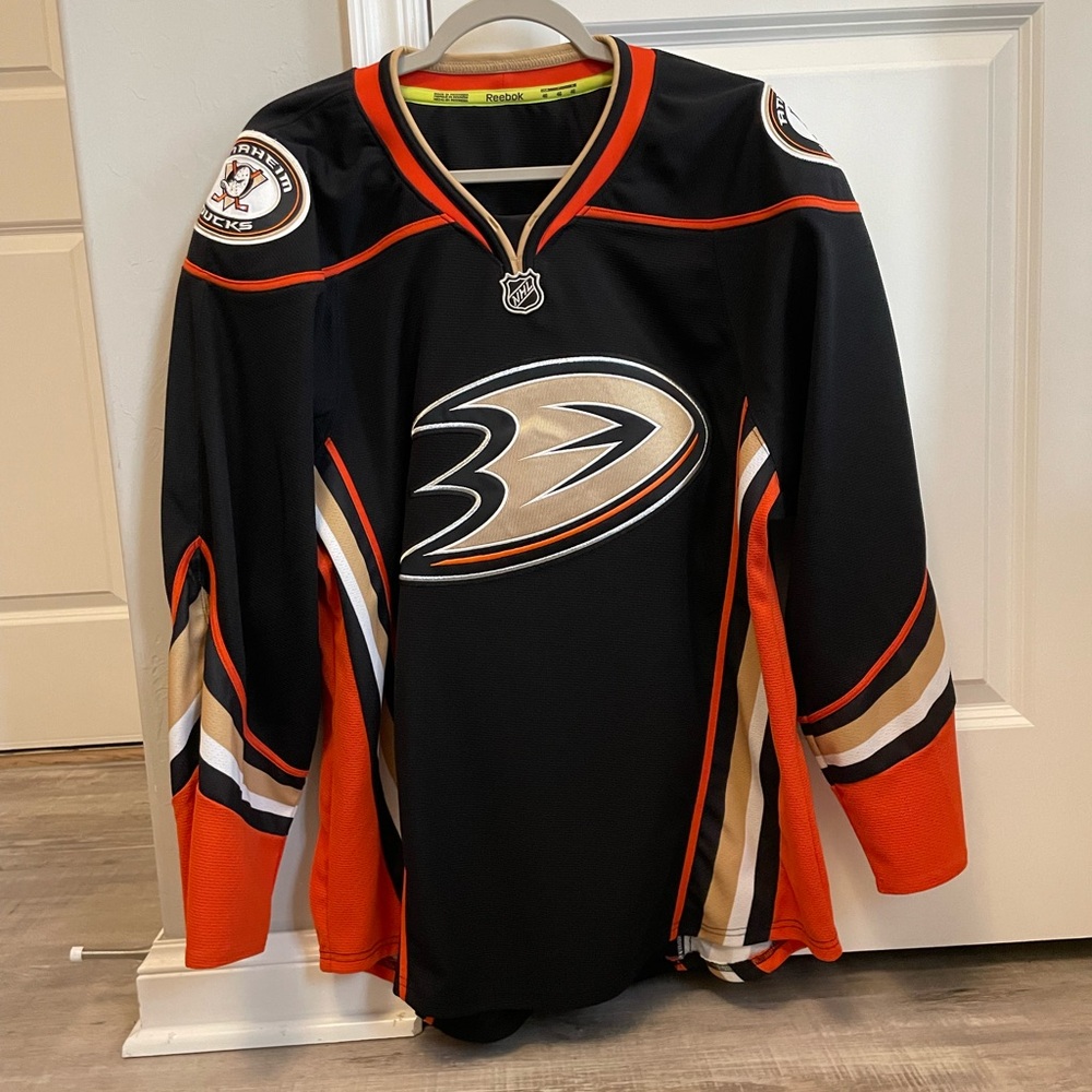 Anaheim Ducks Reebok Authentic Jersey (Size 46)